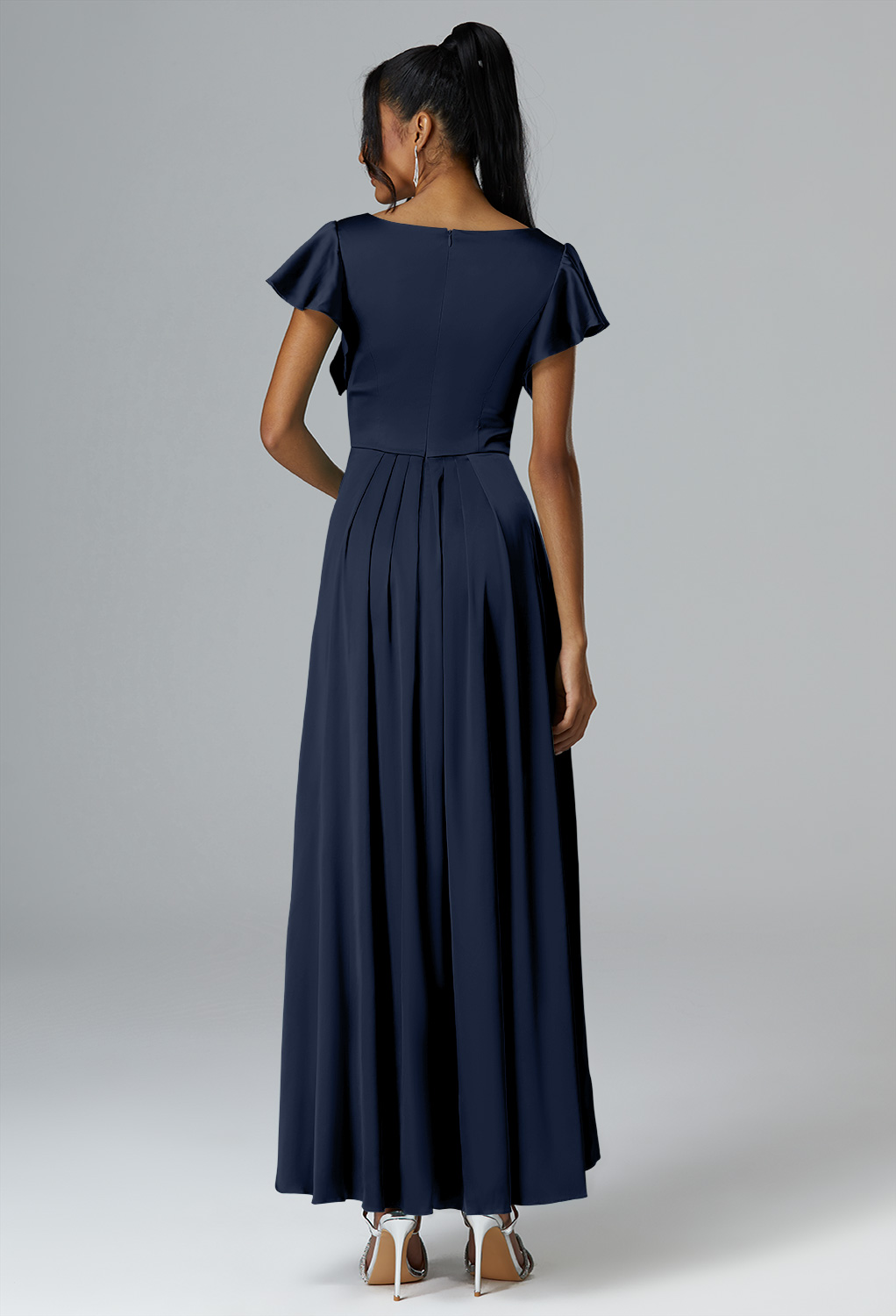 AW Sapota Dark Navy  Spring Wedding Guest Dresses